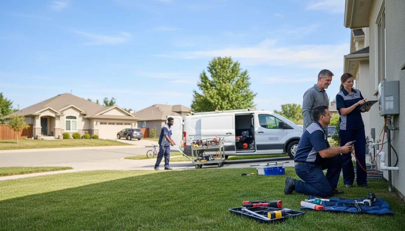 Tankless water heater service in Groton, NY